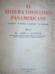 El sistema consultivo panamericano