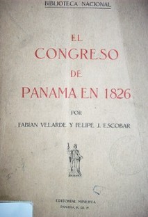 El Congreso de Panamá en 1826