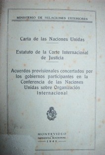 Carta de las Naciones Unidas