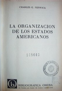 La Organización de los Estados Americanos