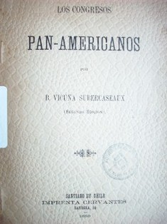 Los congresos pan-americanos