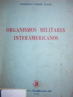 Organismos militares interamericanos