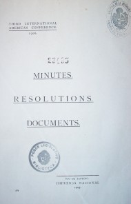 Minutes. Resolutions. Documents