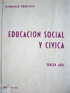 Educación social y cívica : 3er. año