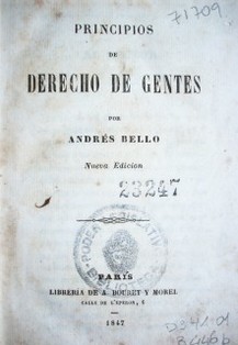 Principios de derecho de gentes