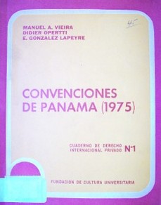 Convenciones de Panama (1975)