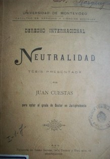 Neutralidad