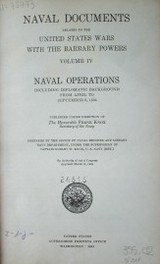 Naval documents related to the United States wars with the barbary powers