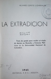 La extradición