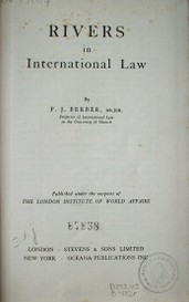 Rivers in international law