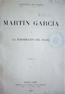 Martín García y la jurisdicción del Plata