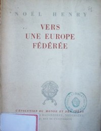 Vers une Europe fédérée