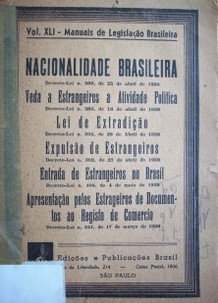 Nacionalidade brasileira