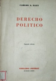 Derecho político