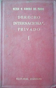 Derecho internacional privado