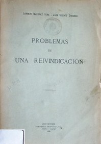 Problemas de una reivindicación