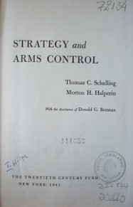 Strategy and arms control