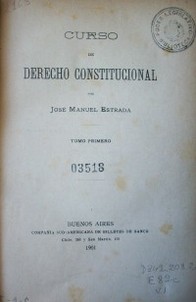 Curso de derecho constitucional