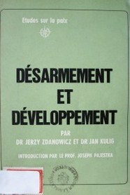 Désarmement et développement