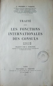 Traité sur les fonctions internationales des consuls