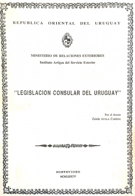 Legislación Consular del Uruguay