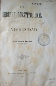 El derecho constitucional en la Universidad