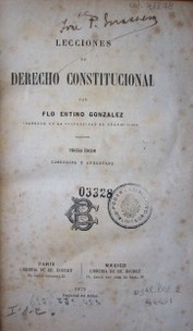 Lecciones de derecho Constitucional