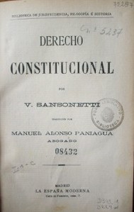 Derecho constitucional