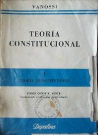Teoría constitucional