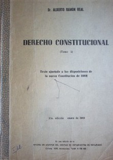 Derecho constitucional