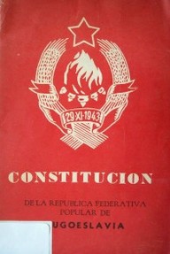 Constitución de la República Federativa Popular de Yugoslavia