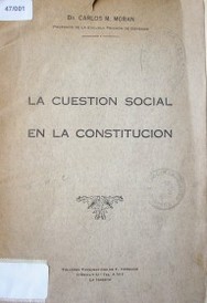 La cuestión social en la constitución