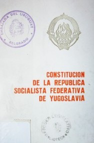 Constitución de la República Socialista Federativa de Yugoslavia