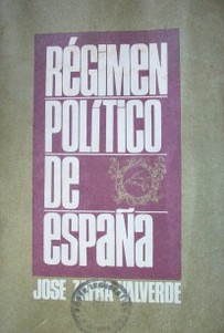 Régimen político de España
