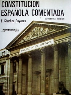 Constitución Española comentada
