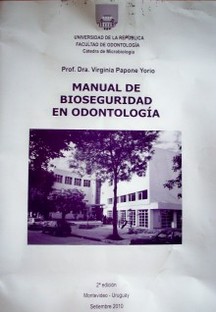 Manual de bioseguridad en odontología