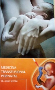 Medicina transfusional perinatal