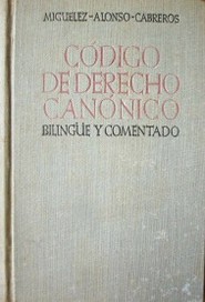 Código de derecho canónico y legislación complementaria