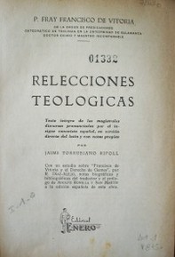 Relecciones Teológicas