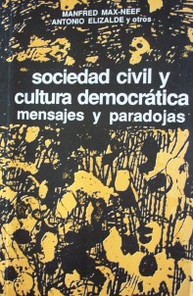 Sociedad civil y cultura democrática : mensajes y paradojas