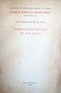 Comentarios reales de los Incas