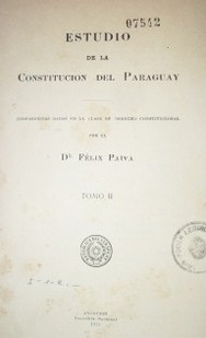 Estudio de la Constitución del Paraguay