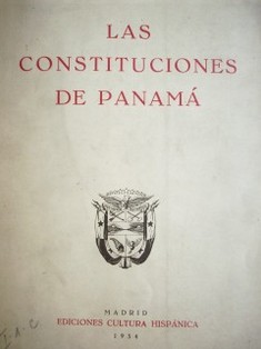 Las Constituciones de Panamá
