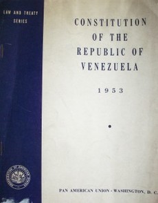 Constitution of the Republic of Venezuela [1953]