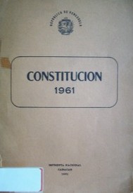 Constitución 1961