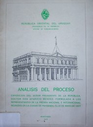 Análisis del proceso