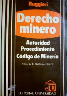 Derecho minero