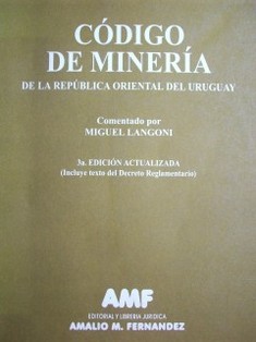 Código de Minería de la República Oriental del Uruguay