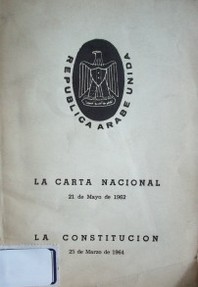 La carta nacional. La constitución