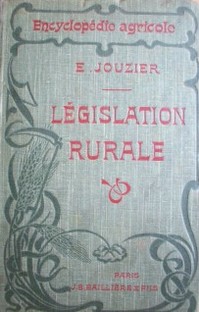 Législation rurale